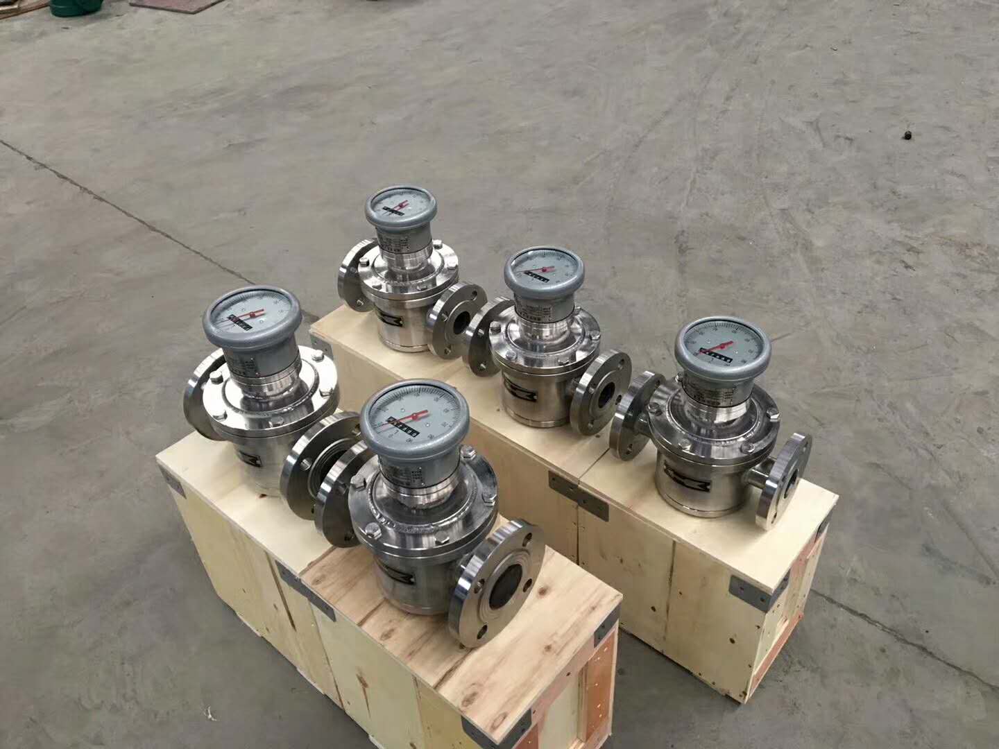 不銹鋼橢圓齒輪流量計DN50，指針式