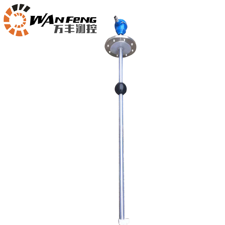 304襯四氟防腐浮球液位計，液位變送器，4-20ma